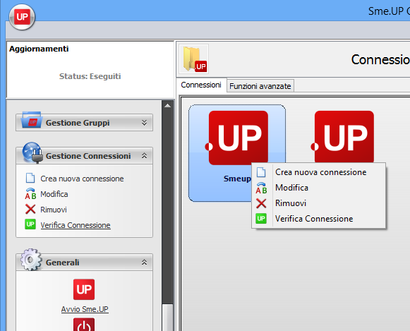 Come modificare una connessione