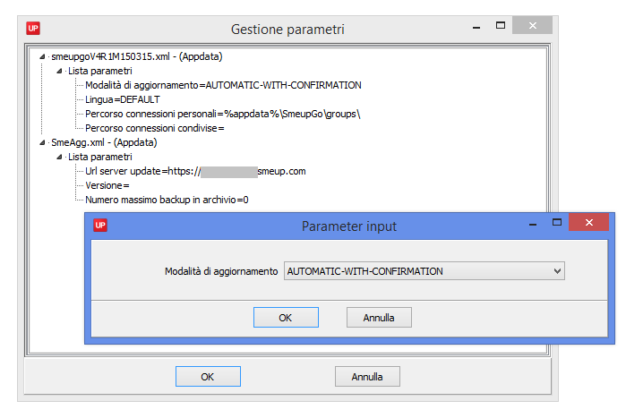 Gestione configurazioni